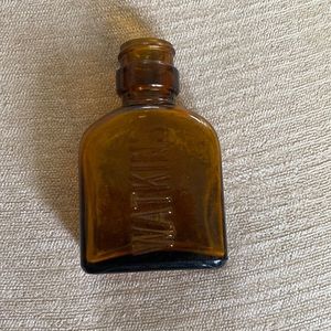 Small Brown vintage Watkins made in the USA bottle